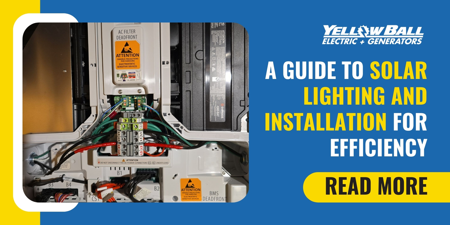 solar lighting and installation