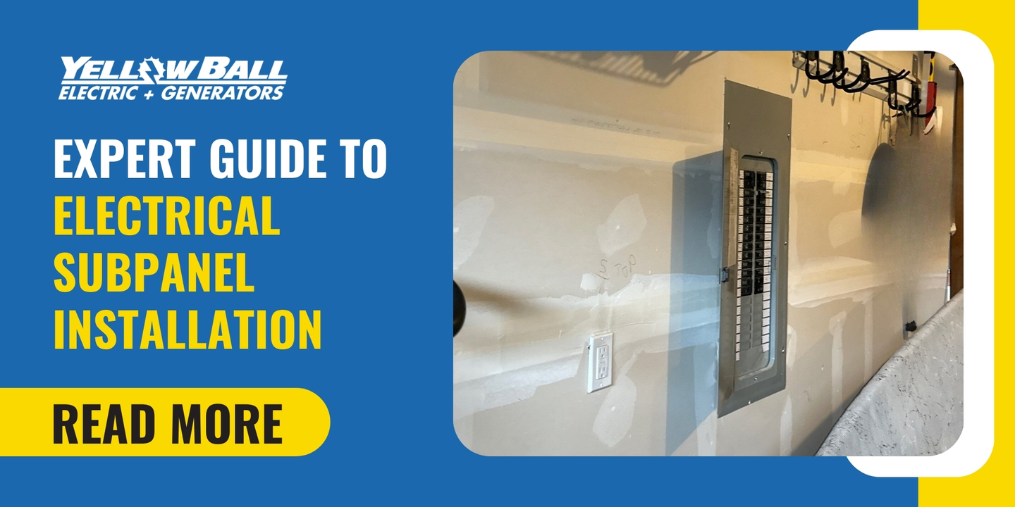 electrical subpanel installation