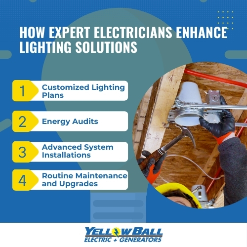  how Expert electricians for lighting MT enhance lighting solutions
