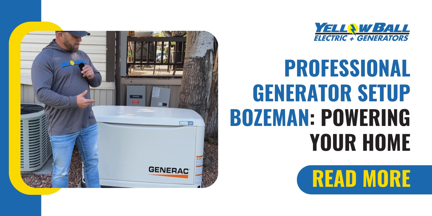 professional generator setup bozeman