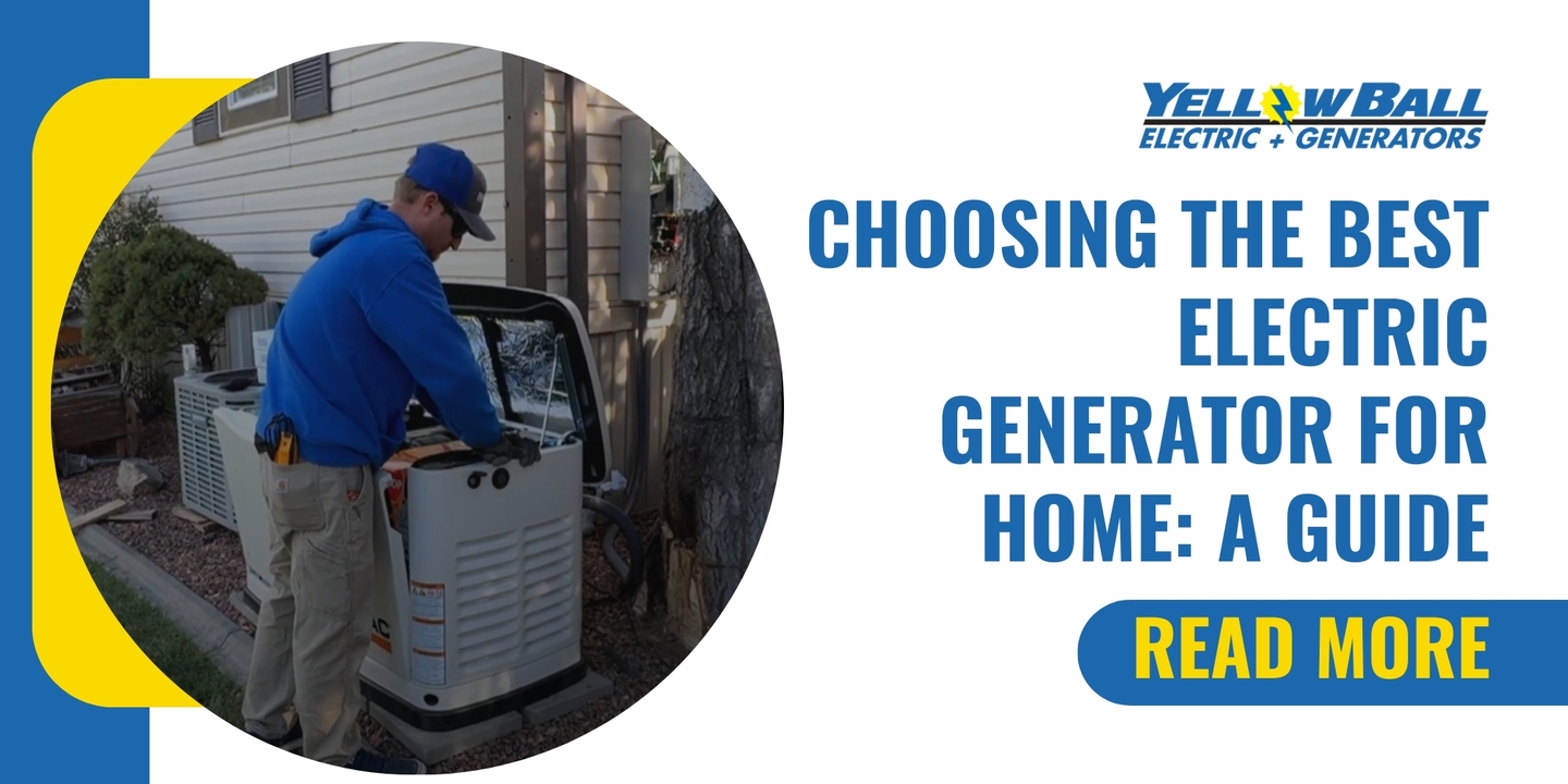 electric generator for home
