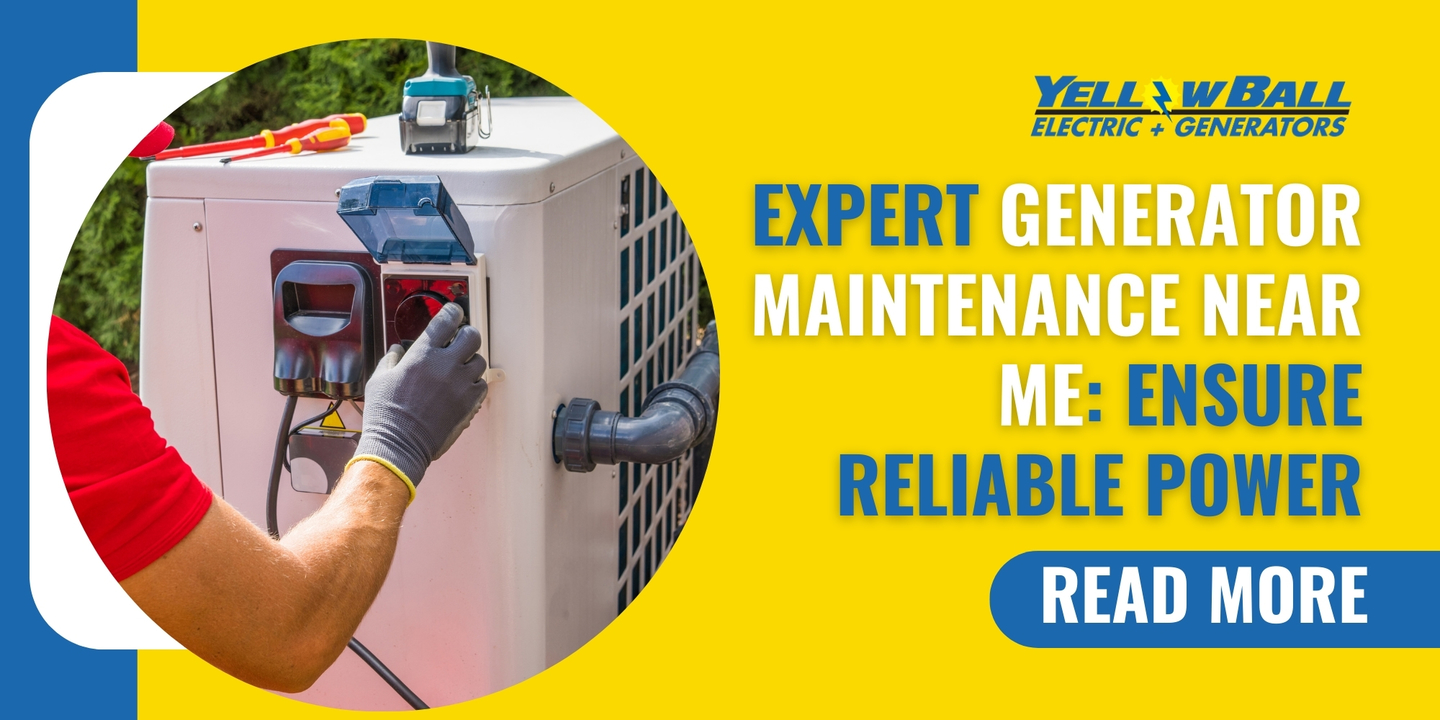 expert generator maintenance near me