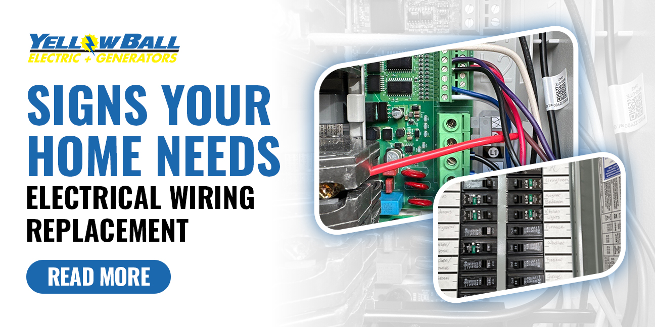 signs your home needs electrical wiring replacement