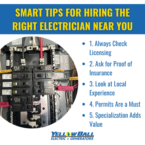 smart tips for hiring the right electrician near me